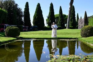 Cérémonie d’inauguration et bénédiction du " Borgo Laudato si' “, 5 septembre 2025 © Vatican Media