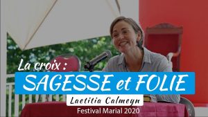 Enseignement lors du Festival Marial 2020 à Notre-Dame-du-Laus © Sanctuaire ND du Laus