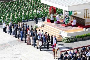 Homélie du Saint-Père lors de la messe du XXVIe dimanche du Temps ordinaire , 28 septembre 2025 © Vatican Media