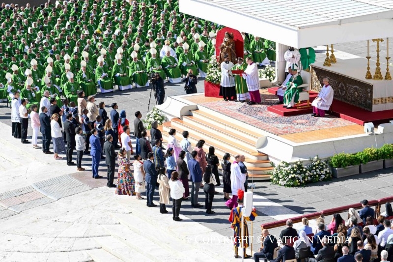 Homélie du Saint-Père lors de la messe du XXVIe dimanche du Temps ordinaire , 28 septembre 2025 © Vatican Media