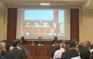 La cardinal Tagle intervient lors de la formation des nouveaux évêques à Rome, 4 septembre 2025 © fides.org