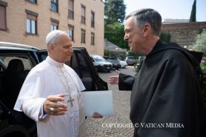 Discours du Saint-Père au Chapitre général des Augustins, 15 septembre 2025 © Vatican Media 