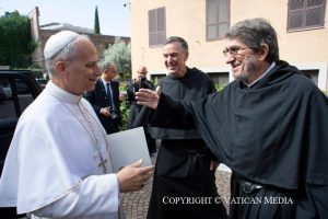 Discours du Saint-Père au Chapitre général des Augustins, 15 septembre 2025 © Vatican Media
