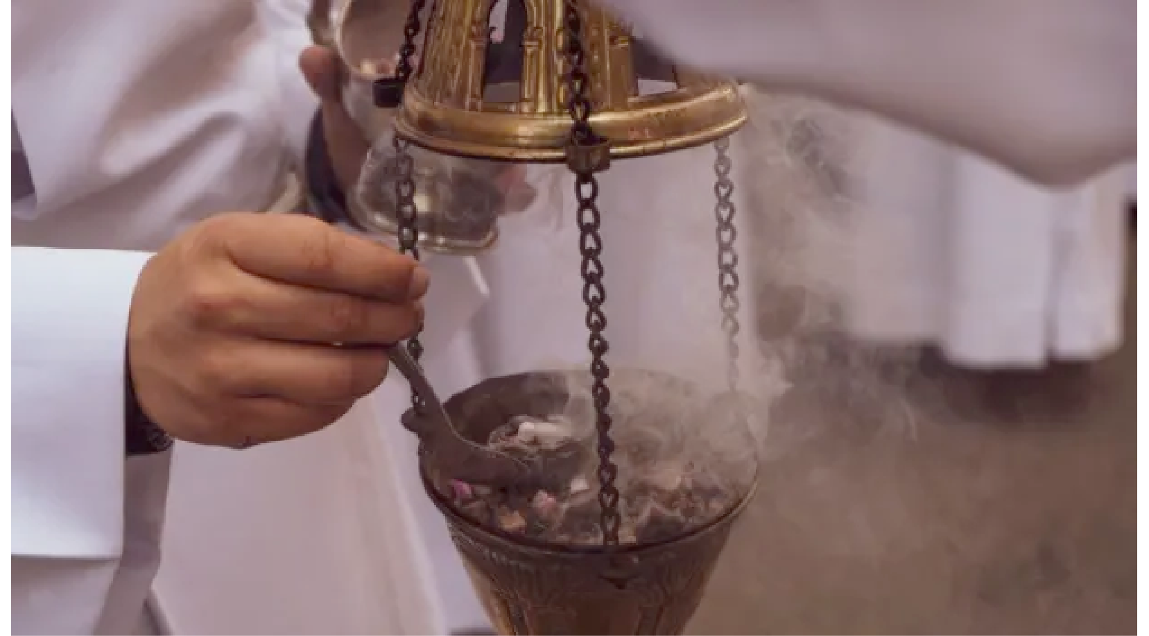 Encens pendant la Liturgie des Heures