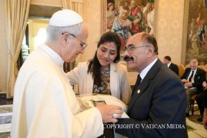 Allocution du Saint-Père Léon XIV aux représentants de la « Confederación Médica Latinoiberoamericana y del Caribe » (CONFEMEL) 2 octobre 2025 © Vatican Media