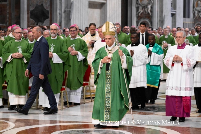 Homélie du Saint-Père à l'occasion du Jubilé des équipes synodales et des organes de participation, 26 octobre 2025 © Vatican Media