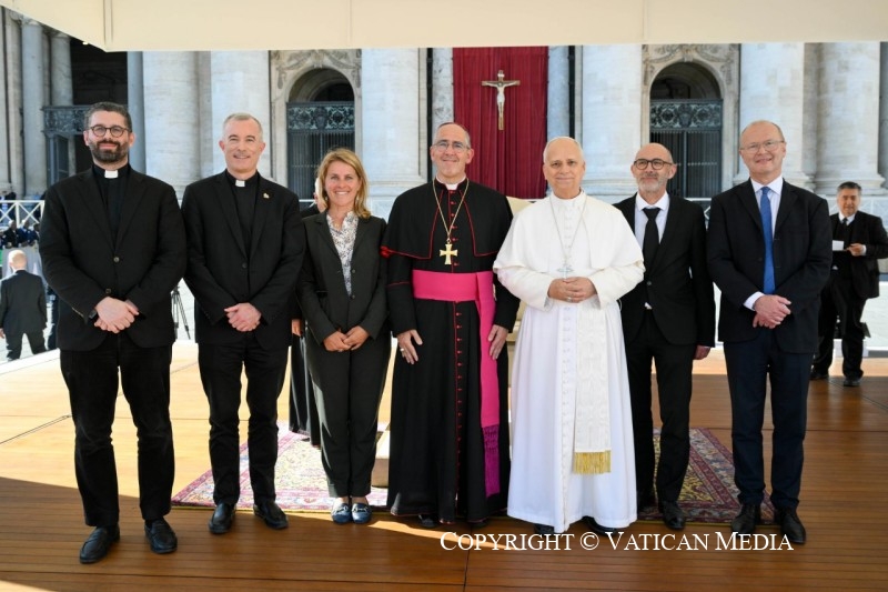 Discours du pape Léon XIV aux participants au Jubilé du Monde Éducatif (Rencontre avec les éducateurs), 31 octobre 2025 © Vatican Media