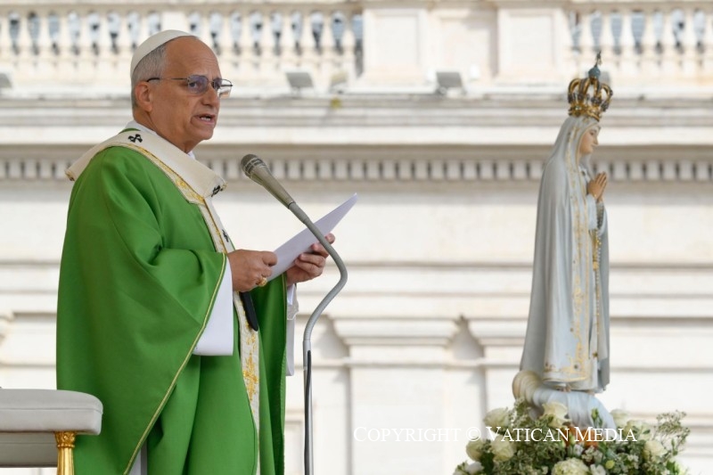 Homélie du Saint-Père à l’occasion du jubilé de la spiritualité mariale, 12 octobre 2025 © Vatican Media