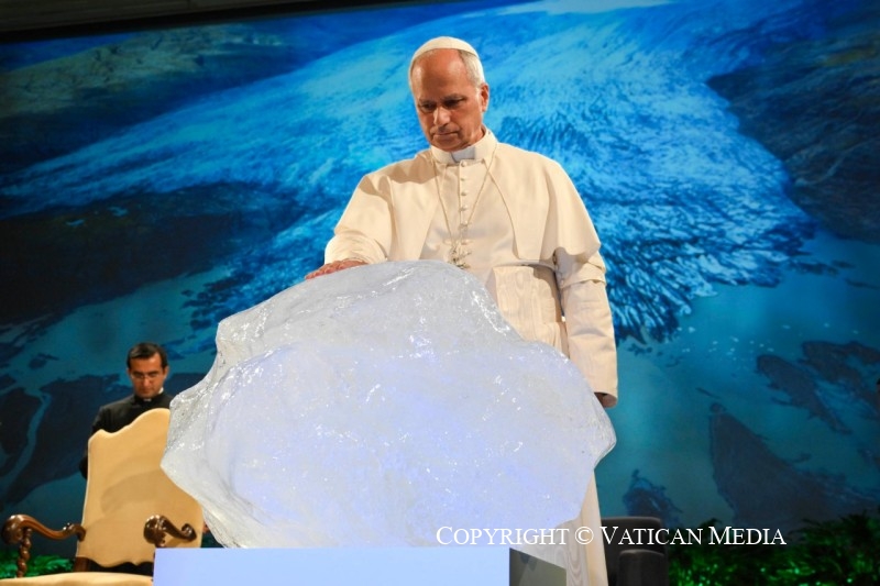 Discours du Saint-Père Léon XIV aux participants à la conférence « Raising Hope » à l’occasion du dixième anniversaire de l’encyclique Laudato Si’, 1er octobre 2025 Vatican Media