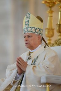 Homélie du Saint-Père lors de la messe avec canonisation de sept bienheureux, 19 octobre 2025 © Vatican Media