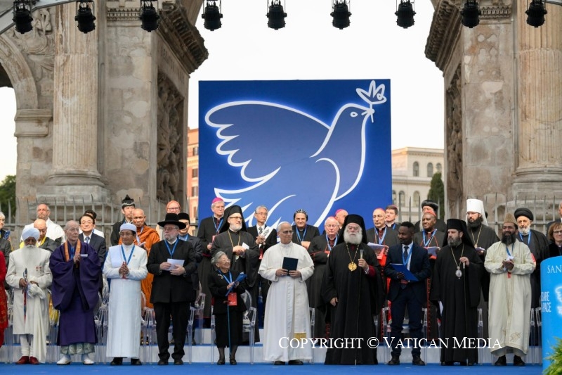 Rencontre internationale pour la paix, promue par la Communauté de Sant'Egidio, 28 octobre 2025 © Vatican Media