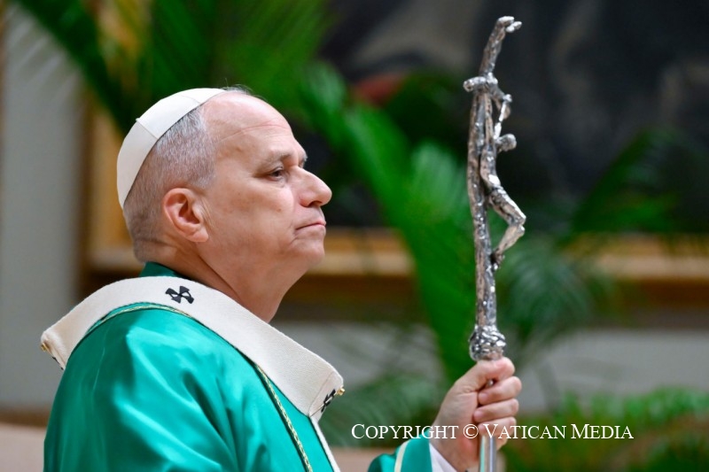 Homélie du Saint-Père Léon XIV à l’occasion du jubilé des services du protocole institutionnel, 25 octobre 2025 © Vatican Media