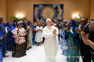 Discours du pape Léon XIV à la délégation de la Fraternité Monseigneur Courtney (Burundi), 22 octobre 2025 © Vatican Media