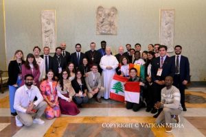 Discours du pape Léon XIV aux membres de l’« International Youth Advisory Body », 31 octobre 2025 © Vatican Media