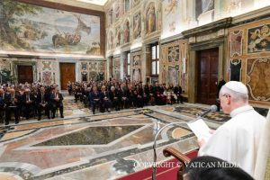 Discours du Pape Léon XIV aux participants à la Rencontre d'études sur le Cardinal Rafael Merry del Val, 13 octobre 2025 © Vatican Media