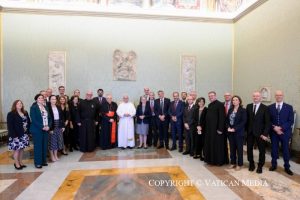 Discours du pape Léon XIV à la délégation de la Fondation Aide à l'Église en détresse, 10 octobre 2025 © Vatican Media