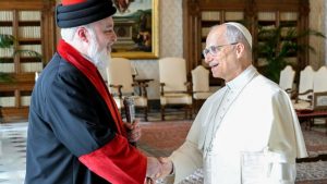 Rencontre du pape Léon XIV avec Mar Awa III, 27 octobre 2025 © Vatican Media