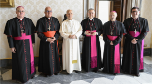 La rencontre a eu lieu au Palais apostolique et visait à partager avec le Saint-Père le cheminement de l’Église au Chili