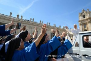 Homélie du pape Léon XIV à l'occasion du Jubilé de la Vie Consacrée, 9 octobre 2025 © Vatican Media