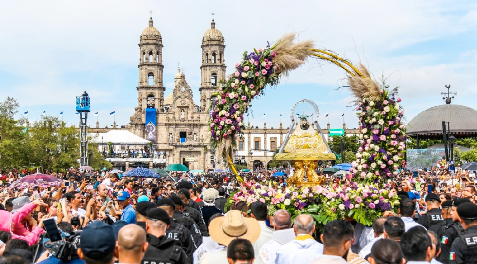 L’image originale de la Vierge de Zapopan demeure dans la basilique Notre-Dame de l’Expectative à Zapopan