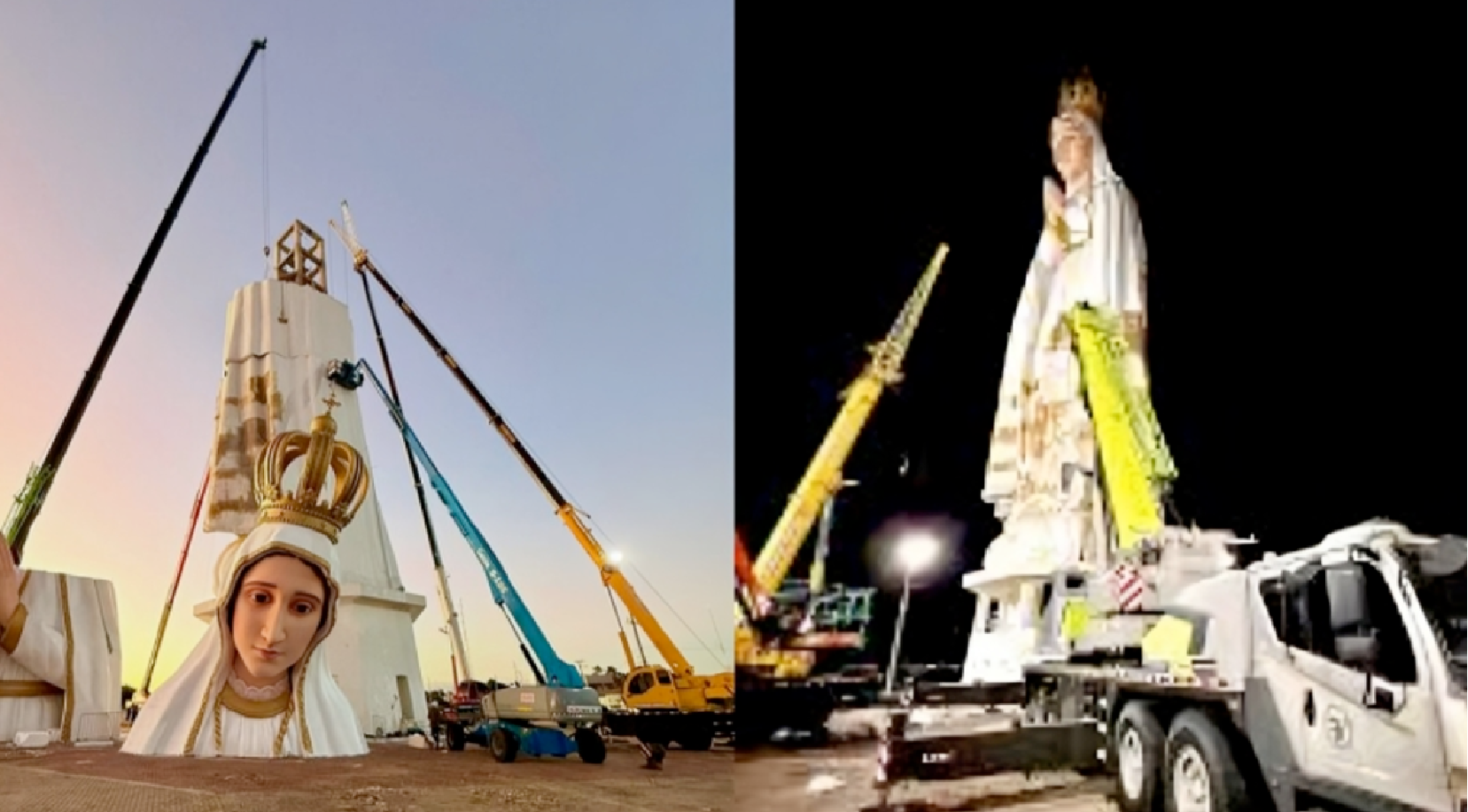 L'inauguration de la statue s'inscrit dans le cadre des célébrations du jubilé de l'espérance 2025 du diocèse de Crato © RRSS 