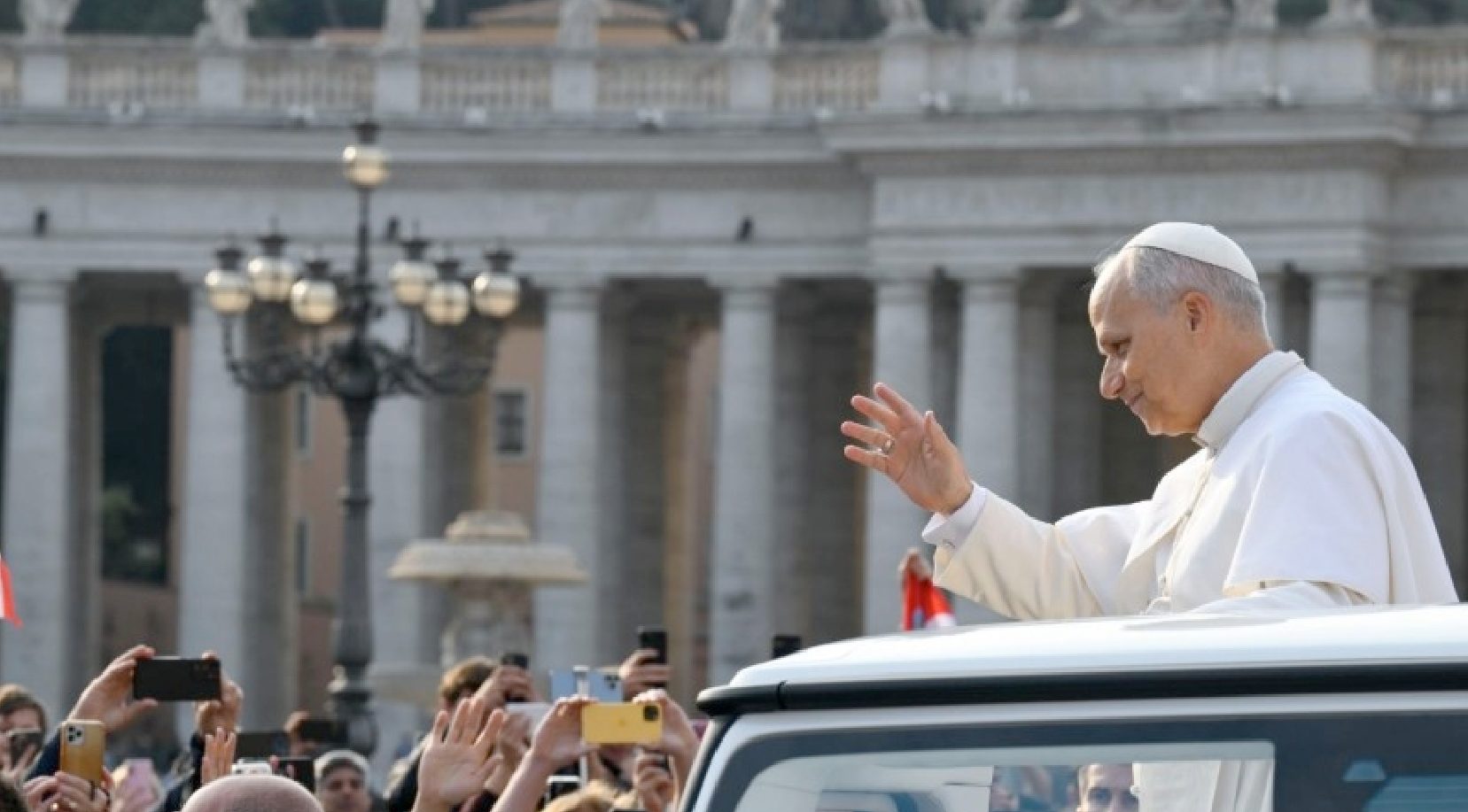 Le pape Léon XIV lors de l’audience générale © Vatican Media