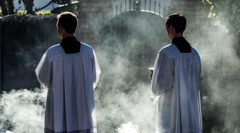 Séminaristes en formation © Cathopic