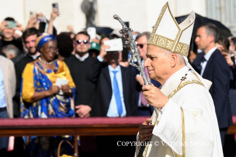Paroles du pape Léon XIV à l'Angélus du 1er Novembre 2025 © Vatican Media