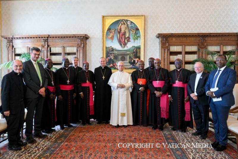 Salutation du pape Léon XIV aux membres de la Fondation internationale Religions et Sociétés, 7 novembre 2025 © Vatican Media