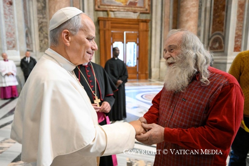 Homélie du pape Léon XIV lors de la messe du jubilé des pauvres, 16 novembre 2025 © Vatican Media