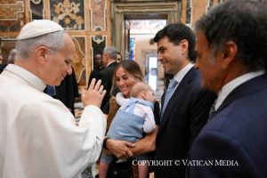 Discours du pape Léon XIV aux participants au « Seminario de Ética en el Gerenciamiento de la Salud », 17 novembre 2025 © Vatican Media