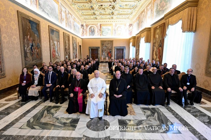 Discours du pape Léon XIV aux participants au Cours de mise à jour des Responsables diocésains de Pastorale liturgique, 17 novembre 2025 © Vatican Media