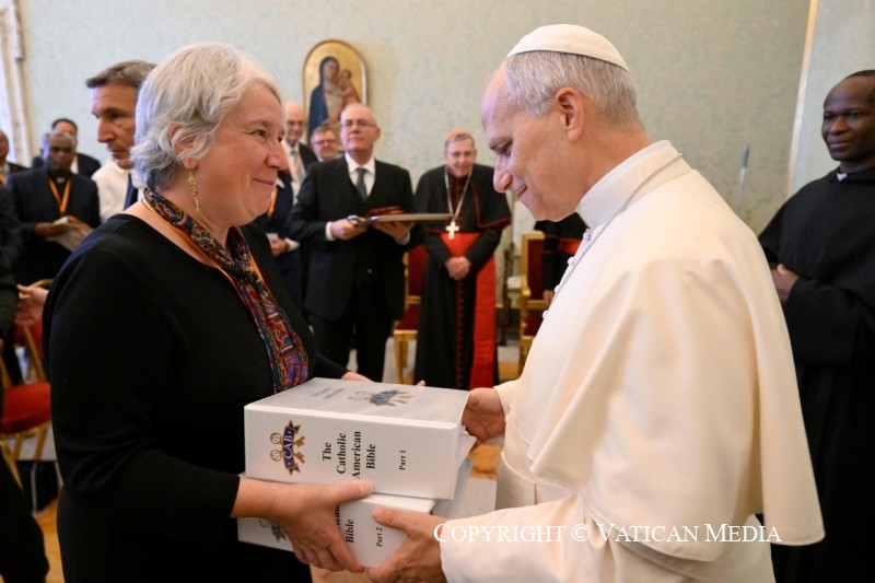 Discours du pape Léon XIV à la Fédération Biblique Catholique (FEBIC), 17 novembre 2025 © Vatican Media