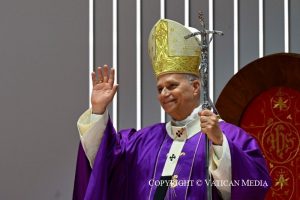 Messe à la « Volkswagen Arena »29 novembre 2025 © Vatican Media 