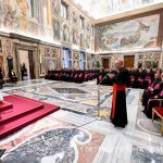 Discours du pape Léon XIV aux Collaborateurs diplomatiques dans les nonciatures apostoliques, 17 novembre 2025 © Vatican Media