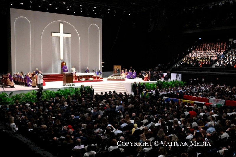 Messe à la « Volkswagen Arena »29 novembre 2025 © Vatican Media