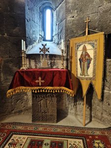 Oratoire était dans l'église du monastère d'Hovhanavanq, près d'Erevan © Francis Manoukian