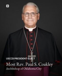 Un nouveau président a été élu au sein de la Conférence épiscopale des États-Unis © USCCB