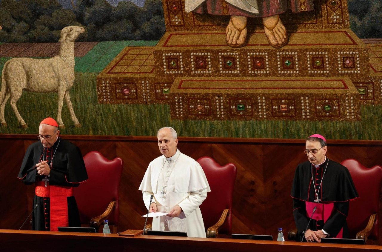 Discours du Saint-Père pour l’inauguration de la 253ᵉ année académique du Latran, 14 novembre 2025 © Vatican Media
