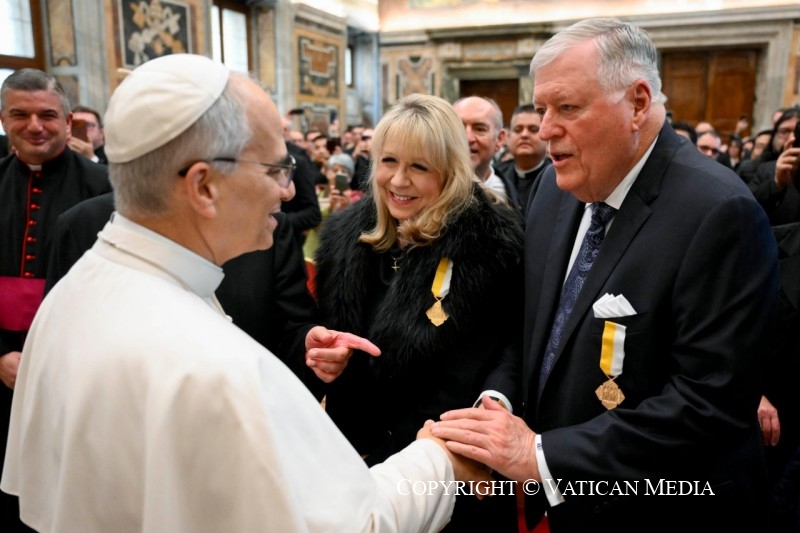 Discours du pape Léon XIV aux participants au Cours international promu par le Tribunal de la Rote Romaine, 19 novembre 2025 © Vatican Media