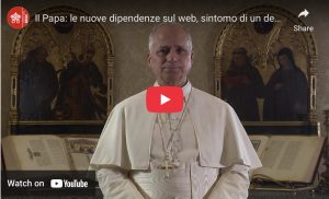 Message vidéo du pape
