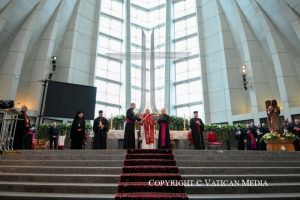 Rencontre avec les évêques, les prêtres, les hommes et femmes consacrés et les agents pastoraux, 1er novembre 2025 © Vatican Media 