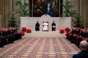 Discours de Noël du pape Léon XIV à la Curie romaine, 22 décembre 2025 © Vatican Media 