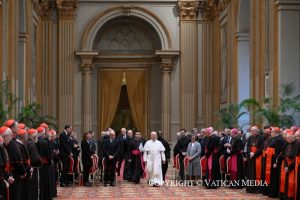 Discours de Noël du pape Léon XIV à la Curie romaine, 22 décembre 2025 © Vatican Media 