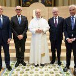 Discours du pape Léon XIV aux membres du Système d’information pour la sécurité de la République, 12 décembre 2025 © Vatican Media