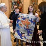 Salutation du Saint-Père Léon XIV aux jeunes de l’Action Catholique Italienne, 19 décembre 2025 © Vatican Media