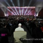 Salutation du pape Léon XIV aux participants du concert avec les pauvres, 6 décembre 2025 © Vatican Media