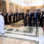 Discours du pape Léon XIV aux participants de la conférence « Artificial Intelligence and Care of Our Common Home », 5 décembre 2025 © Vatican Media