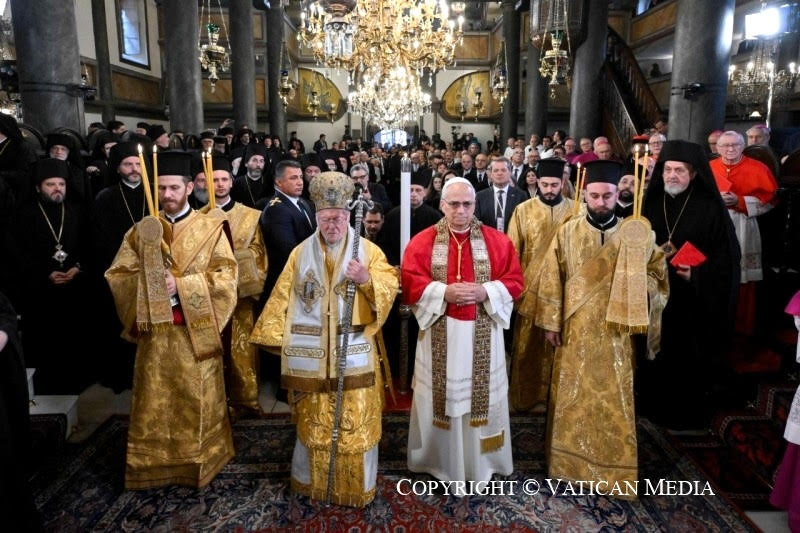 Divine liturgie avec l'Église orthodoxe d'Istanbul,30 novembre 2025 © Vatican Media
