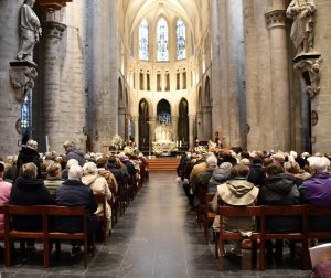 La cathédrale gothique de style brabançon a 800 ans © cathedralisbruxellensis.be